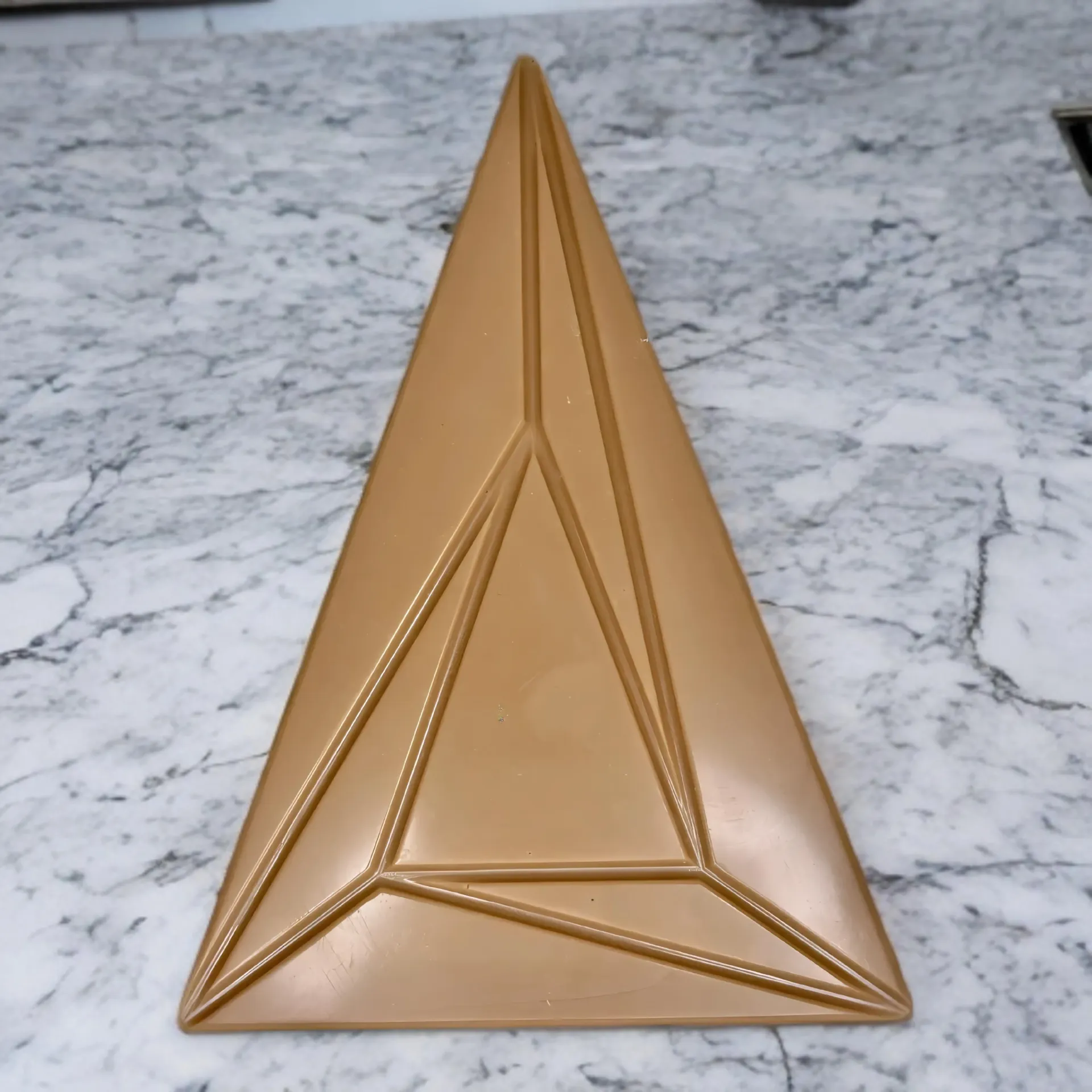 Sapin chocolat blond caramel (Pour 1 sapin chocolat)