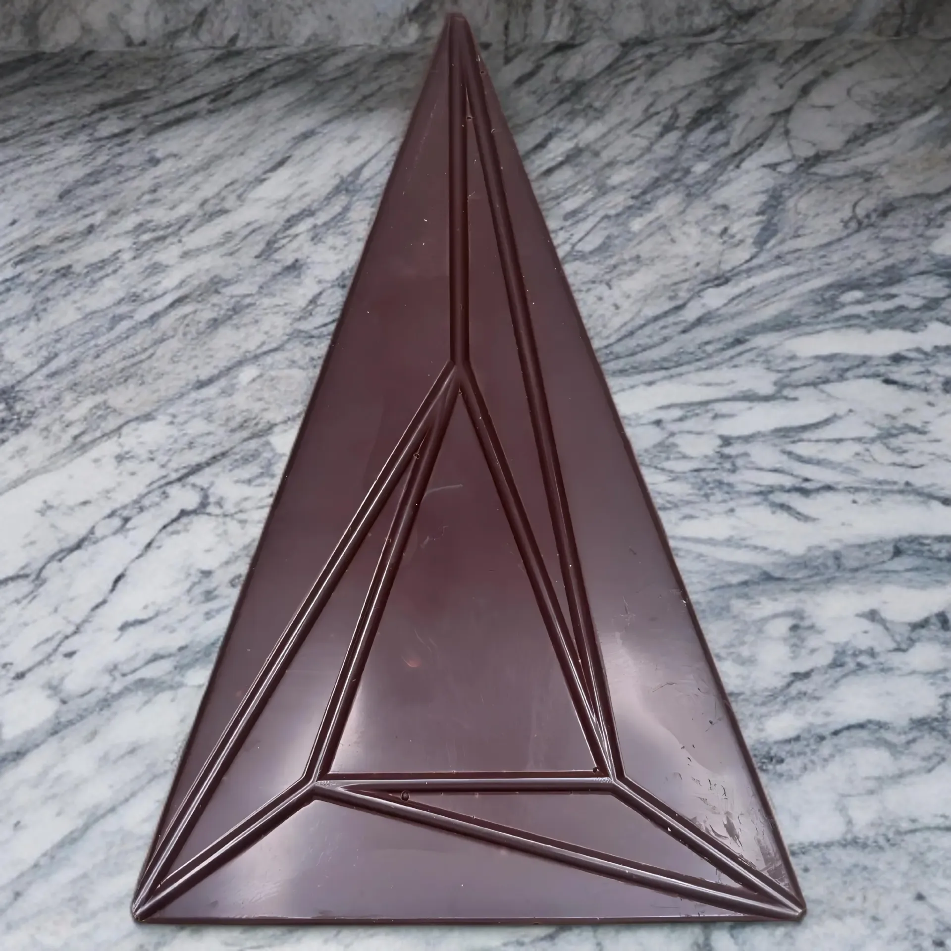 Sapin chocolat noir fleur de rose (Pour 1 sapin chocolat)
